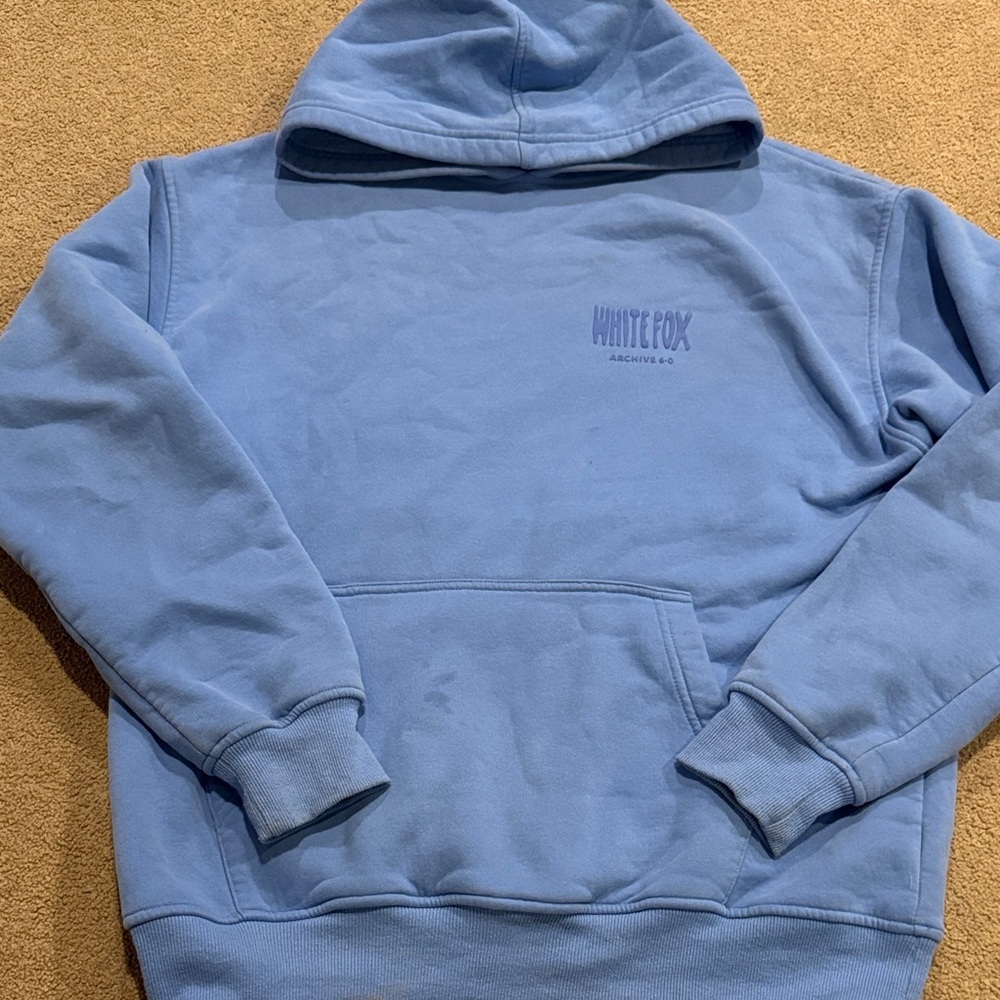 White Fox Boutique Blue Hoodie